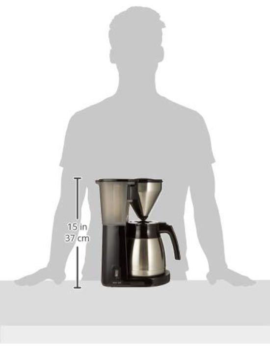 Кофеварка Melitta Easy Top Thermo 1400 мл черная LKT-1001/B