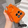 Чехол для телефона Magsafe для Motorola G56 G86 G14 G15 G32 G35 G52 G82 G10 G20 G30 из ПУ кожи ягненка с ремешком на запястье Мягкий чехол