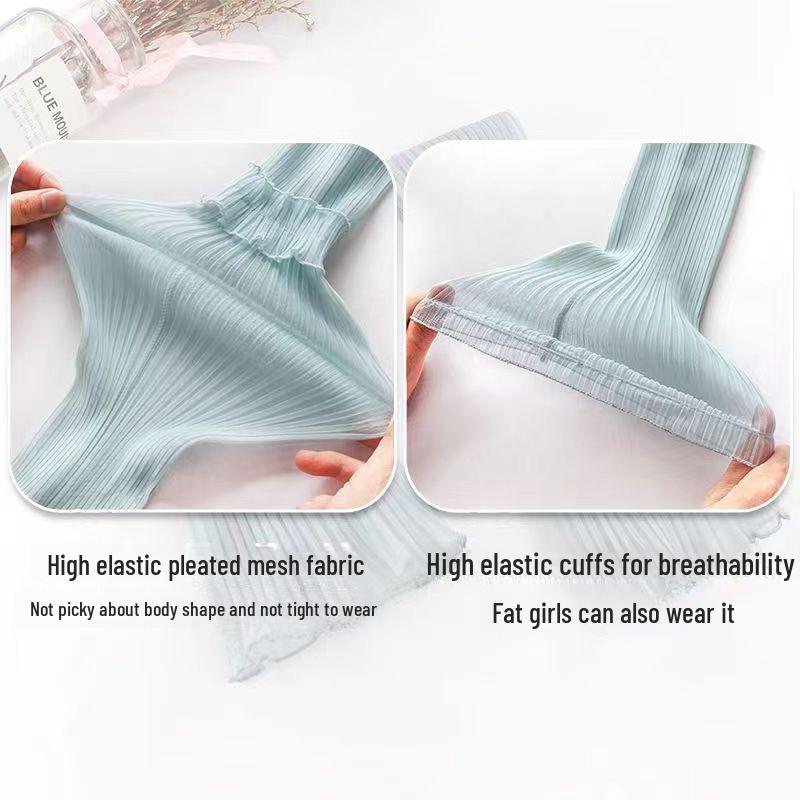 Женские солнцезащитные рукава - сетчатые нарукавники с защитой от ультрафиолета, кружевные нарукавники для летнего вождения