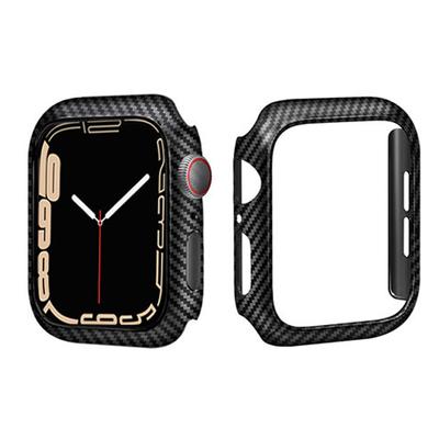 Чехол для Apple watch 45мм 41мм 44мм 40мм 42мм 38мм Аксессуары Бампер Защита из углеродного волокна iWatch series 8 3 4 5 6 SE 7