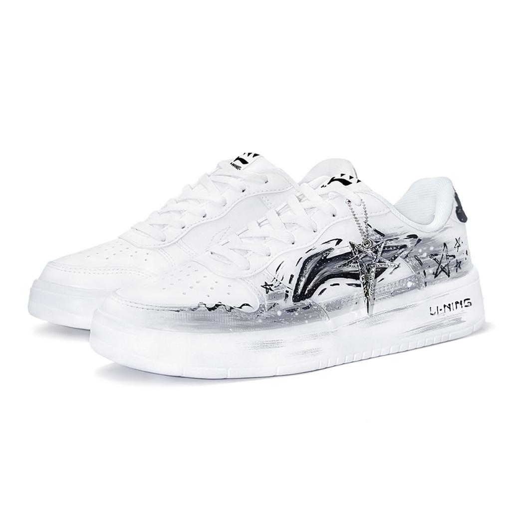 Li Ning Плавучая Лодка Легкие Устойчивые к Истиранию Покрытие Низкий Верх Скейтборд Обувь Мужские AGCS419-1(КомандаДва-н)
