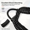 2pcs Dock Mooring Rope (with Stainless Steel Clip) for Boat Docks, Kayaks, Jet Skis, Jet Skis, Pontoons, Canoes, Powerboats