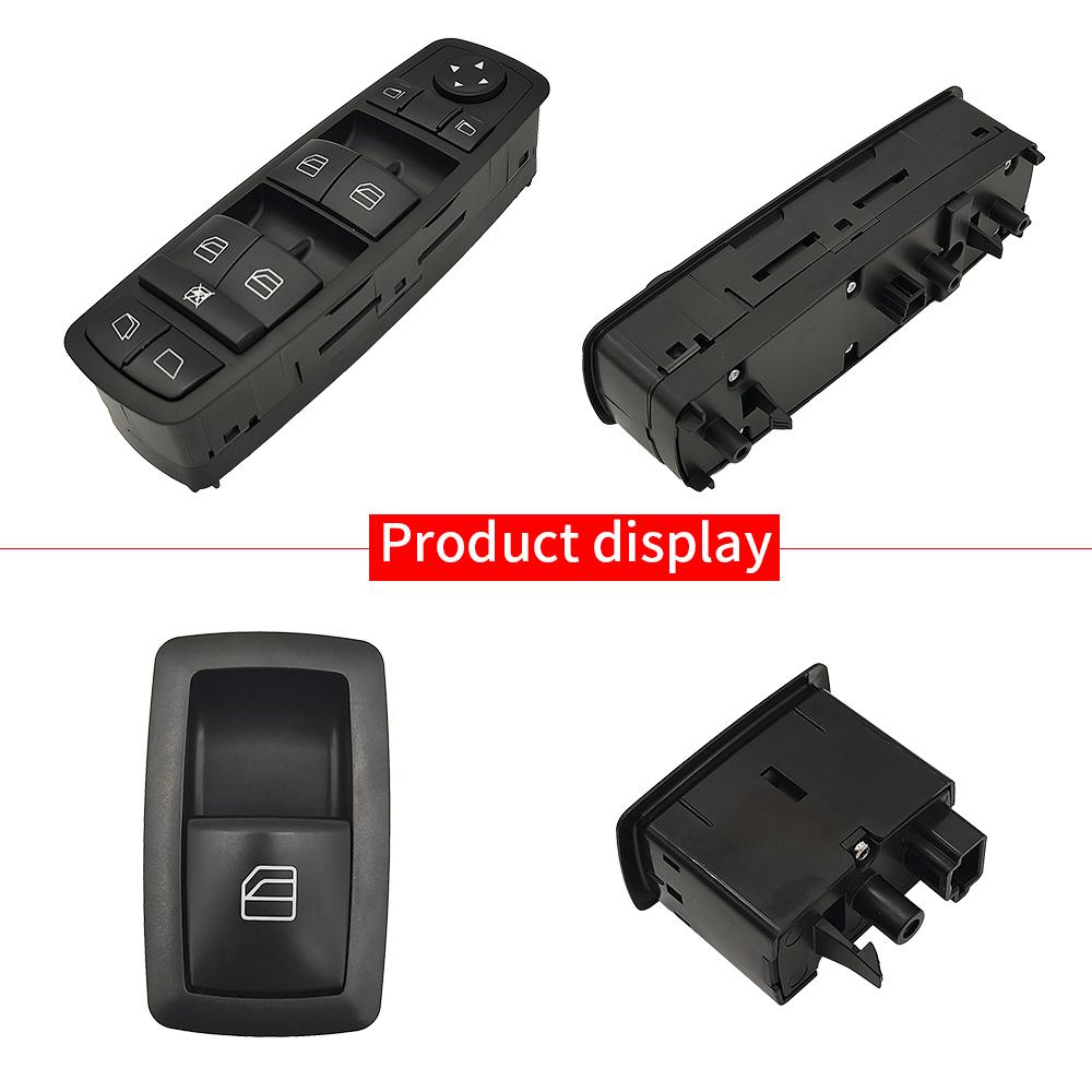 For Benz W164 W251 Car Electric Power Master Window Switch Replacement For Mercedes ML GL R Class R300 GL350 ML400 GL450 GL550
