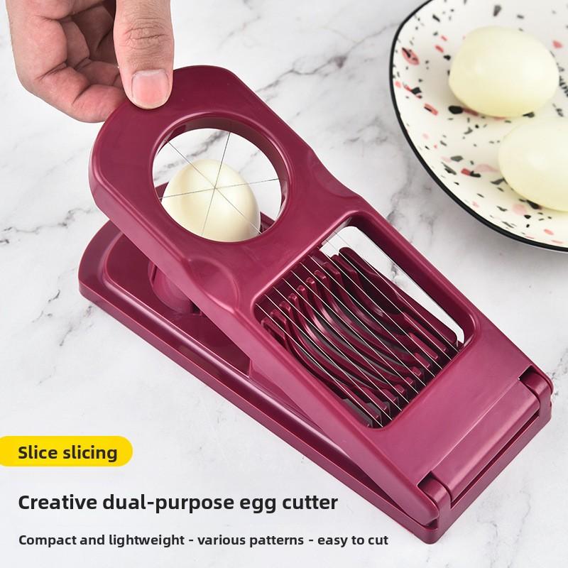 Многофункциональная бытовая яйцерезка два в одном