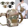 Camouflage Crossbody Chest Bag - Adjustable Shoulder Strap Outdoor Hiking Pack (Convertible Side Backpack for Adventures)