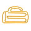 100Pcs Cup Shape Cute Paper Clips Plastic-coated Metal Small Paper Clips  Office Supplies