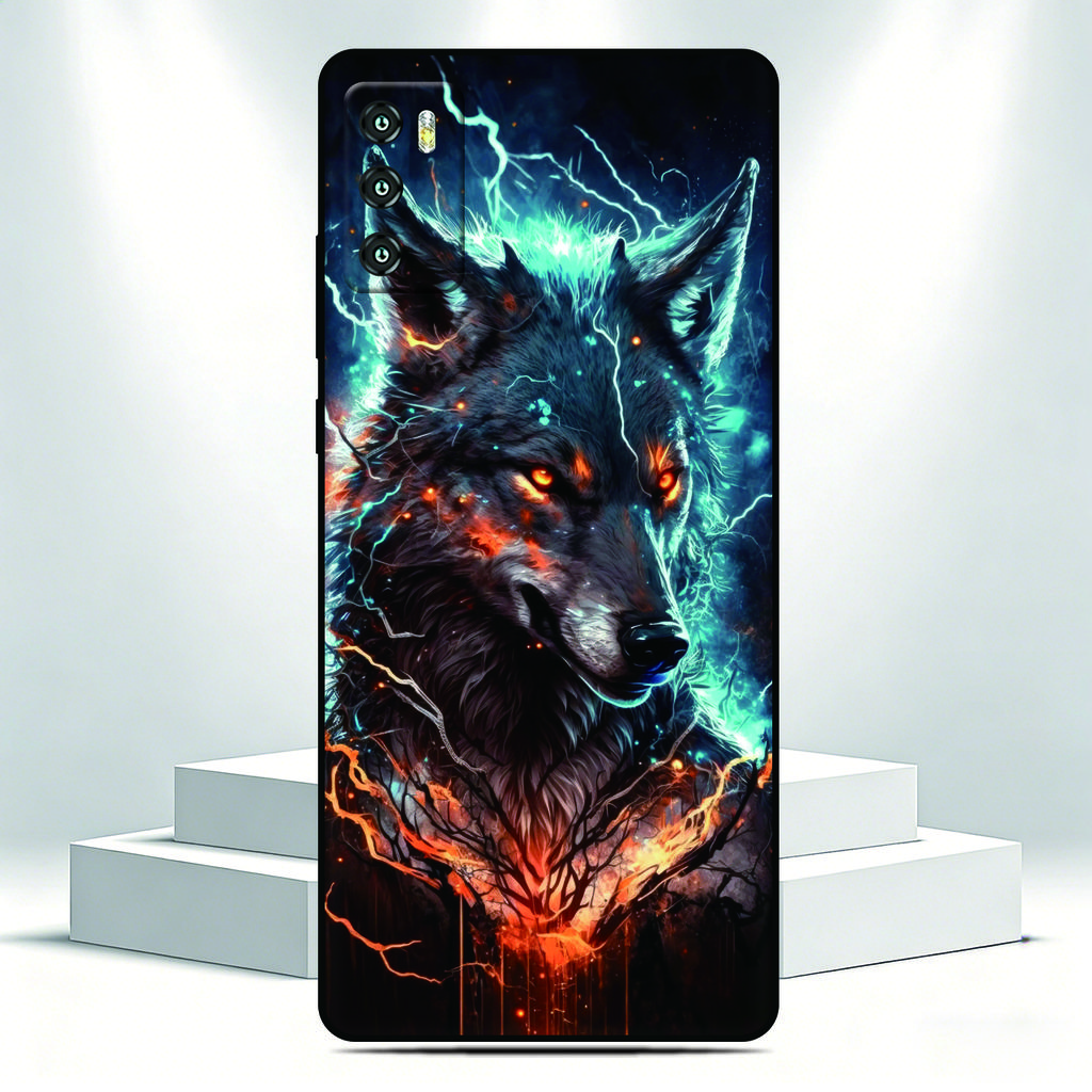 Wolf Animal Soft Phone Case For Doogee Note 56X 56 58 N55 N60 59 Pro Plus DIY Personalized Custom Picture Image Back Cover