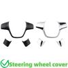 ABS Car Steering Wheel Trim Cover Sticker Decoration for Ford Focus 3 MK3 Sedan Hatchback Kuga Escape 2012 2013 2014
