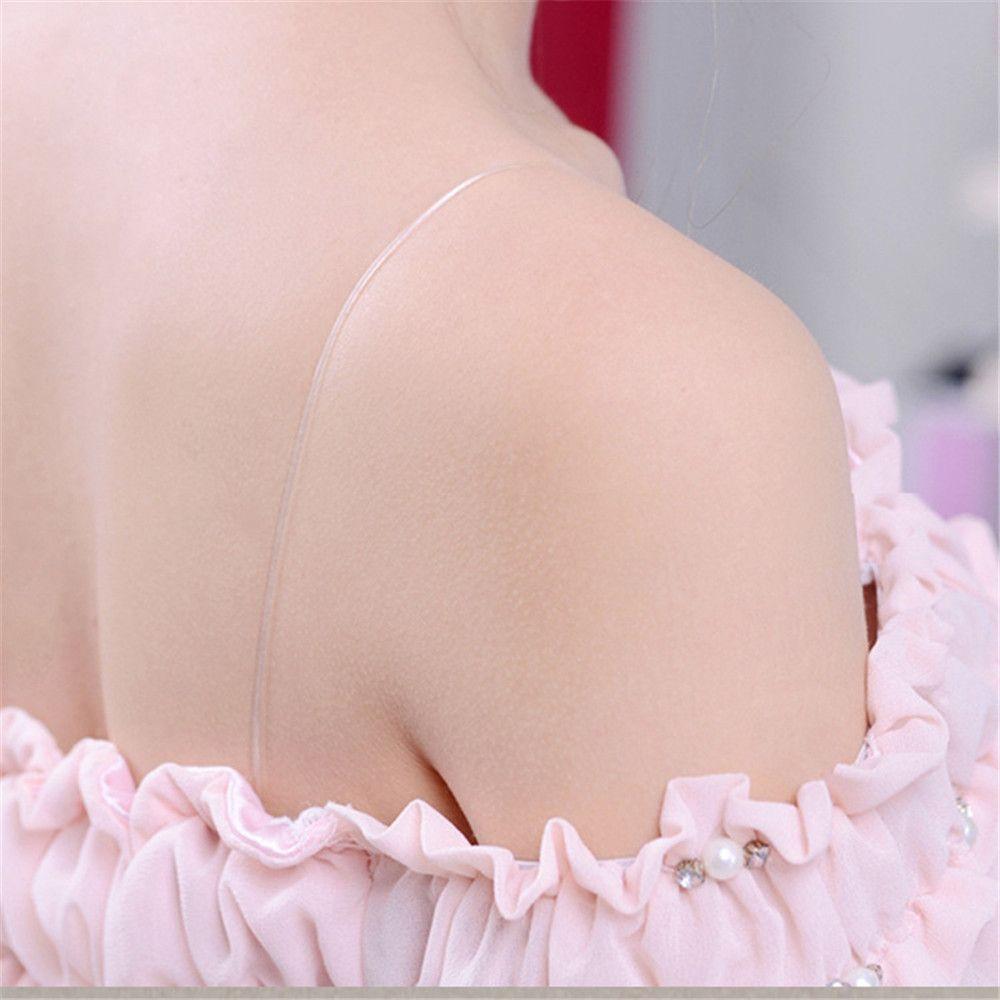 Fashion All Match Party Evening Bra Strap Invisible Straps Transparent Dress Underwear Accessories