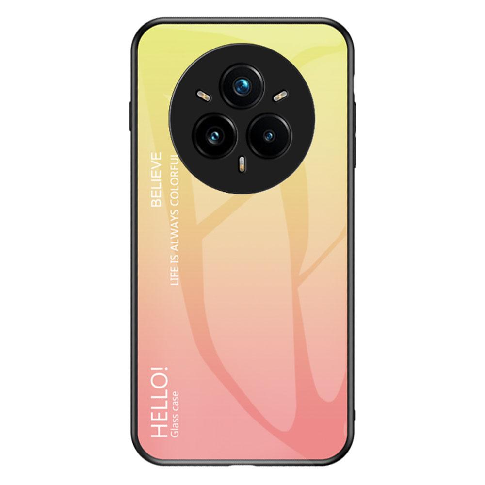 Для Realme 14 Pro+ 5G Чехол Защита от царапин Закаленное стекло+ПК+ТПУ Чехол для телефона