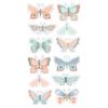Pastel Butterfly 3D Stickers