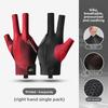 Leitch Professional Billiard Gloves Thin Breathable Three-Finger Gloves Snooker Billiard Sports Gloves Single Pack