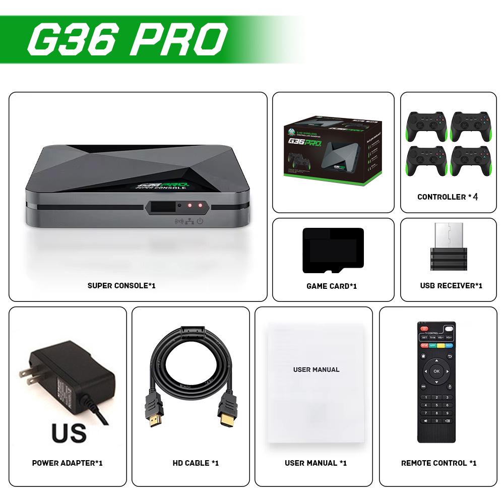 GameBox G36 Pro: Игровая консоль для ТВ с двойной системой