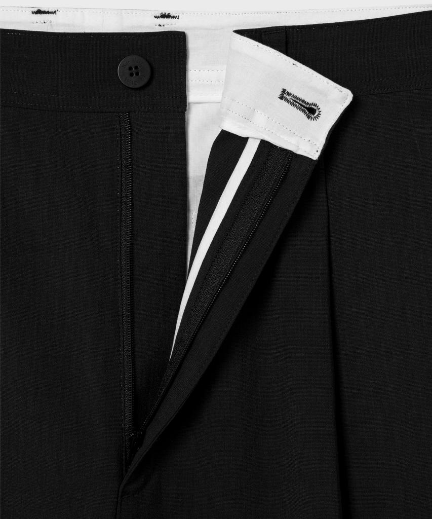 NONBLANK [Summer] Summer Cool Touch Belted Wide Fit Pants_Black