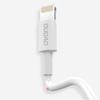 Dudao USB To Lightning Cable, 3A Fast Charging, 1 Meter, White