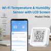 Tuya WiFi LCD Display Screen USB Power Supplys Intellgient Sensors  Fahrenheit   Celsius  Switch Time Date Temperature