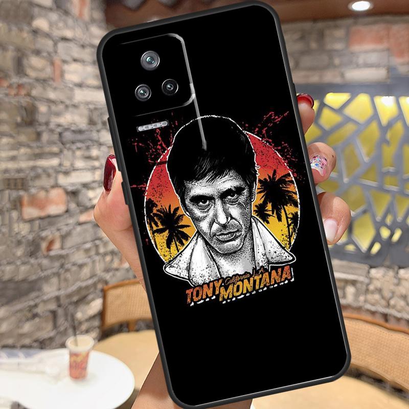 Чехол Scarface Tony Montana для Xiaomi 14 Ultra 15 13 11T 12T 13T 14T Pro POCO X3 X5 X6 X7 Pro M6 F5 F6 Pro
