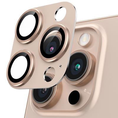 Чехол Podick Camera Cover для iPhone 16 Pro Camera Full 9H из закаленного алюминия с защитой линз от царапин для iPhone 16 Pro High Black Overexposure Camera