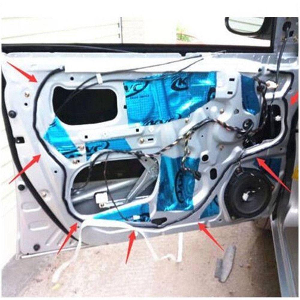 4M Practical Black Retrofit LED Headlight Glue Butyl Rubber Car Reseal Strip Sealant Glue