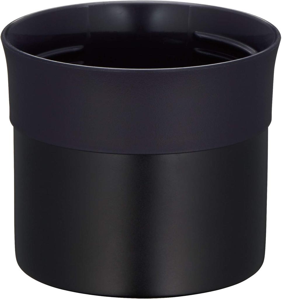 Thermos Water Bottle Stainless Steel Slim Bottle Matte Black 350ml MTBK FFM-351