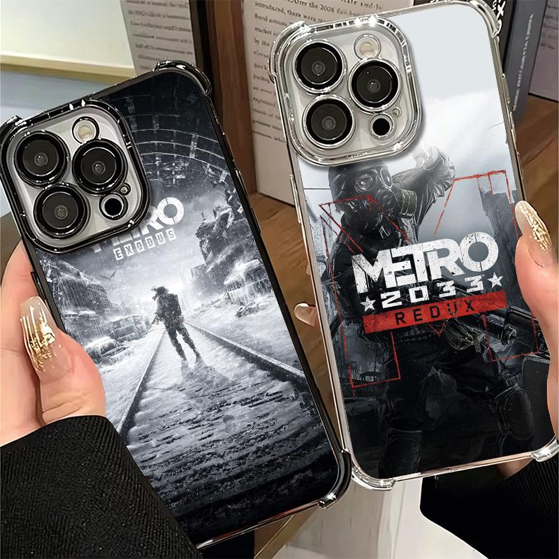 Мягкий чехол для телефона Metro 2033 для Xiaomi Poco X7 X8 Pro Max X6 X5 X3 F8 Ultra F7 M8 M7 M5S Redmi 15C 15A 15 14C 13C 12C 13 12