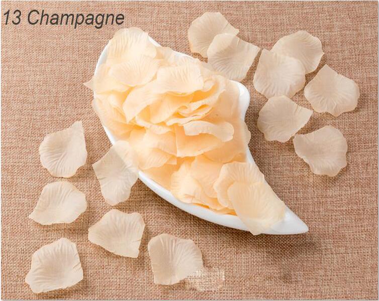 100 шт./пакет Шелковые лепестки роз Искусственные цветы Свадебные мероприятия Украшение стола Товары для вечеринок Конфетти AVE