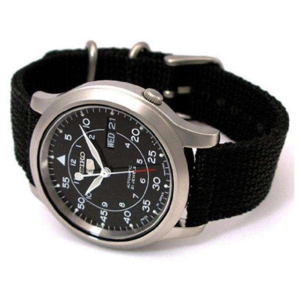 Seiko Импортные часы Overseas Model Mesh Belt Automatic Military Watch Black SNK809K2 [Seiko Import] Мужские [Повторно импортированный продукт] [Повторно импортированный продукт]