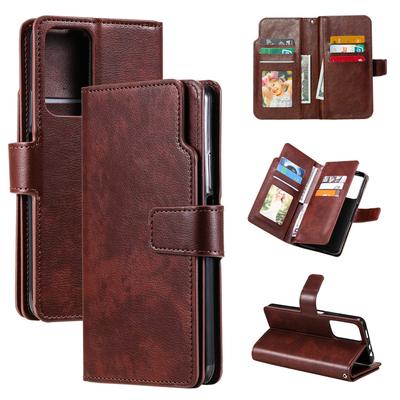 Для Poco M4 Pro M3 X3 NFC Роскошный кожаный чехол-книжка с несколькими слотами для карт для Xiaomi Redmi Note 11 PRO 11S 10 10R 10 Prime 9T 9C 9A Чехол с откидной подставкой