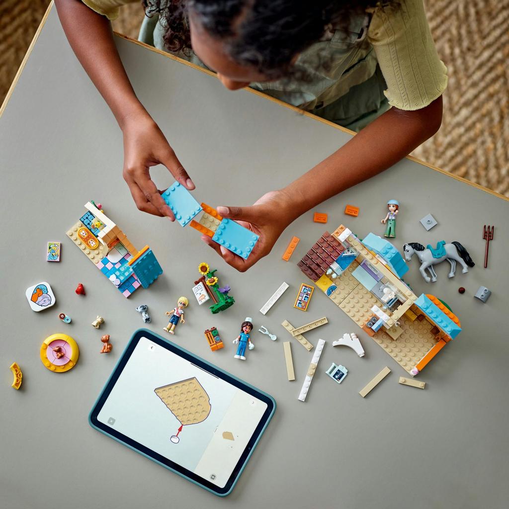 LEGO Friends Больница для животных и игрушки для питомцев Подарок на день рождения Блоки Девочки Мальчики Дети 7 лет 8 лет 9 лет Начальная школа Ролевые игры