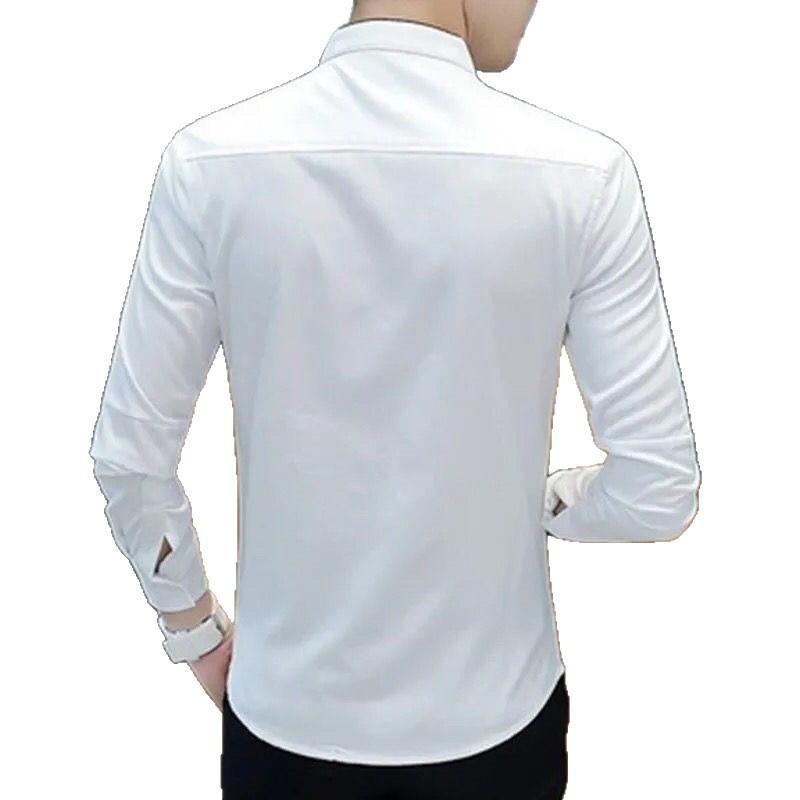 Men S Short Sleeve Striped Loose Fit Casual Shirt For Young Men