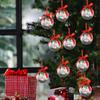 10 штук Рождественские шары Подвески Легкие Украшения для рождественской елки для фестивалей