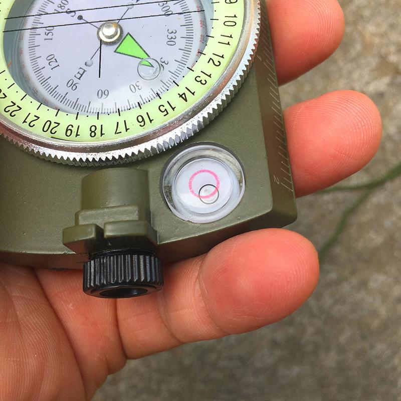 High Precision American Compass Multifunctional Military Green Compass