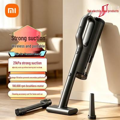 Портативный беспроводной автомобильный и домашний пылесос Xiaomi Mijia с функцией выдува
