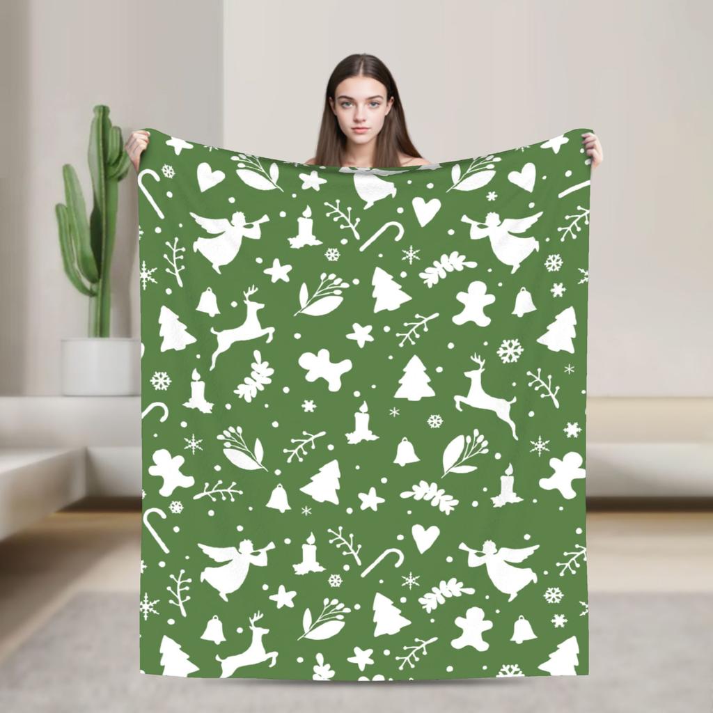 Рождественский плед для собаки и кошки флисовый весенне-осенний нордический с надписью "Счастливого Рождества" и "С Новым годом" тонкий плед для дома офиса покрывало