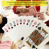 Giant Playing Cards Set 54 Cards 12x17 Cm for Large Scale Poker Games 4x Larger Than Standard Decks Party Supplies