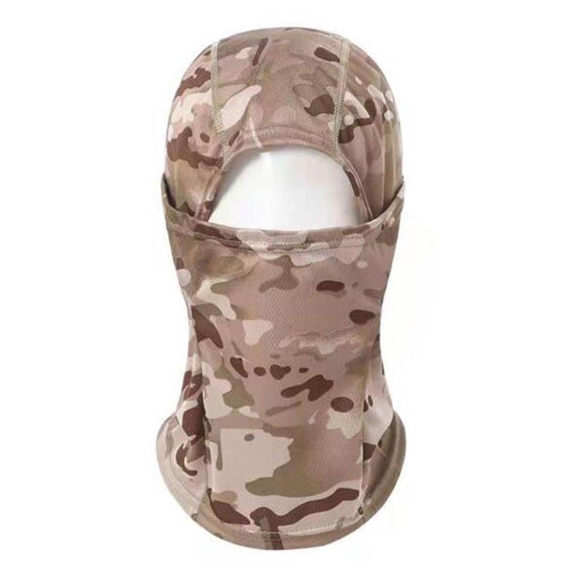 Камуфляжный головной убор для верховой езды, пылезащитный тюрбан, нагрудник, мужская солнцезащитная маска для рыбалки, крышка, защита лица, ветрозащитный капюшон
