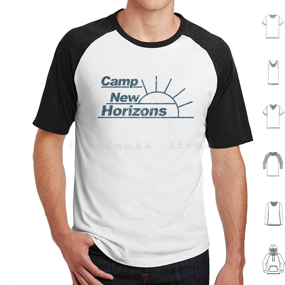 Camp New HorizonsVintage Distressed Sleepaway Camp 3 T Shirt Cotton Men Women DIY Print Camp Rolling Hills Sleepaway