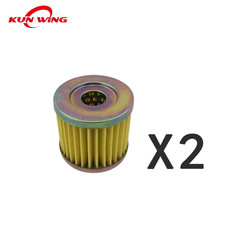 2pcs Engine Oil Filter For Suzuki GS125 GN125 DR125 EN125 AN125 AN150 VECSTAR CS125 GS GN EN 125 16510-05240 16510-45H10