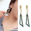 Fashion Long Tassel Earring Women Geometric Wedding Boho Fringe Statement Drop Earrings Jewelry