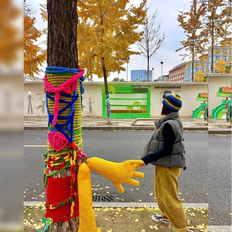 Декоративная рождественская и рукодельная пряжа