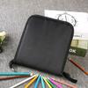 36/48/72 Holes Pen Curtain Black Oxford Painting Pencil Organizer Pencil Bag  Art Supplies