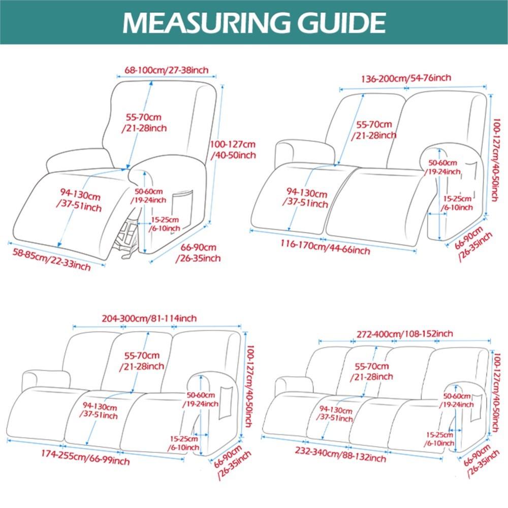 Вязаный чехол для дивана-реклайнера, жаккардовые эластичные чехлы для дивана, эластичный протектор для дивана, домашние животные, защита от царапин, чехол для дивана
