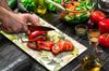 GLASS PROTECTIVE PLATE FOR INDUCTION 30x52 FRUIT