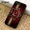 Krajews CCCP Soviet Union Russia Soft Phone Case Cover For IPhone 18 17 Air 16 15 14 plus 11 12 13 pro max coque Fundas