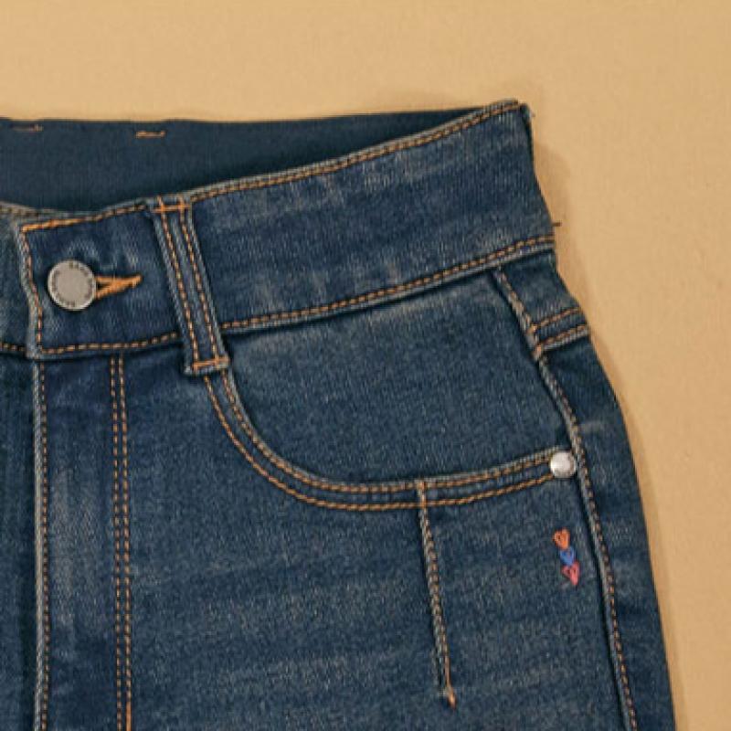 Bang Bang Women S Double bruShed Semi Bootcut Stretch Denim 1+1
