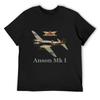 Avro Anson Mk 1 T-Shirt Shirts Graphic Tees Graphic T Shirts Baggy Shirts Men T