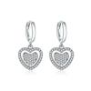 Earrings Gifts for Mom New 925 Silver Bowknot Cherry Stud Earring Butterfly Bee Drop Earring For Woman Jewelry