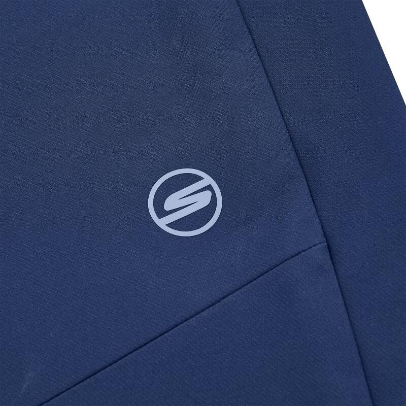 Skechers Удобные однотонные брюки прямого кроя для активного отдыха и повседневной носки Мужские брюки Синий P424M078-00DU