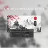 Mouse Pad Red Sun Temple Ink Landscape Gaming XL Computer New Mousepad XXL MousePads Non-Slip Office Natural Rubber Mice Pad