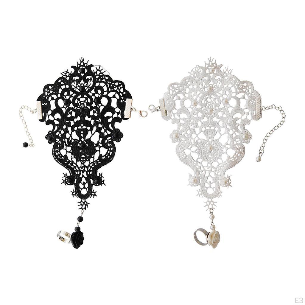 Элегантные кружевные перчатки без пальцев для женщин — идеальные вечеринки и мероприятия